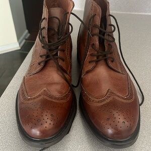 Stanfford Wingtip Leather boots